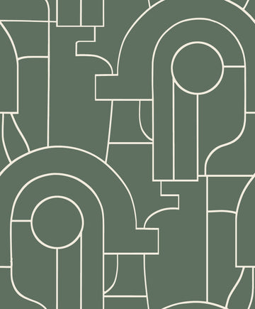 Arty Wallpaper by Casadeco