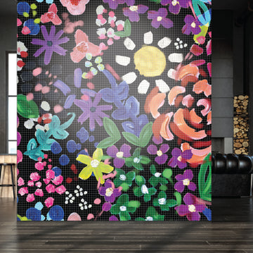 Night Blooms Tiles by Miss Lolo