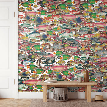 Fish N Chips Wallpaper by Miss Lolo