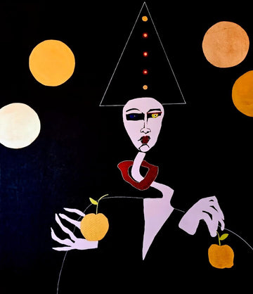 Idunn and her Golden Apples Artwork by Karen Chappelow