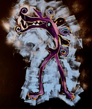 The Birka Dragonhead Artwork by Karen Chappelow