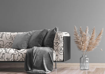 The look and feel of linen with the performance and durability of polyester. Washable, colour-fast, and printed using water-based technology. Perfect for upholstery.  All purchases are printed to order here in Auckland, please allow 2 weeks for delivery.  Fabric is priced by the lineal metre.