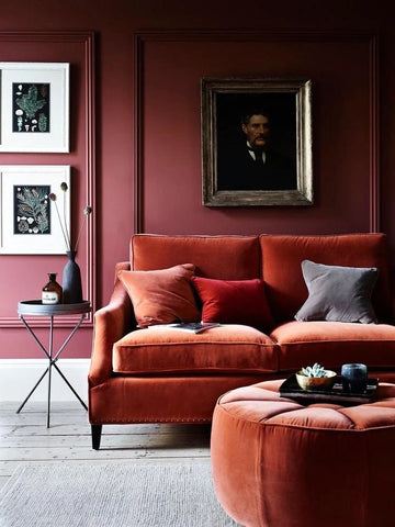 Warming Reds and Mulberry Tones