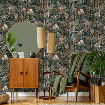 Amazonia Serengeti Wallpaper by Aspiring Walls