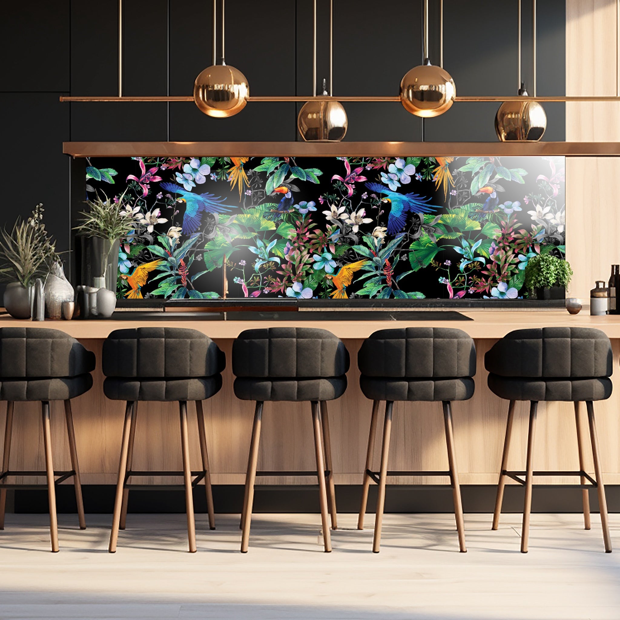 Birds of Paradise splashback