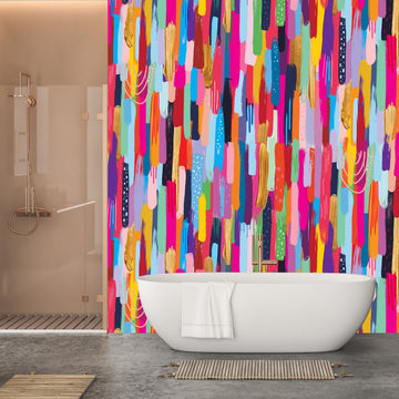 Dripping in Colour Vinyl Wallpaper