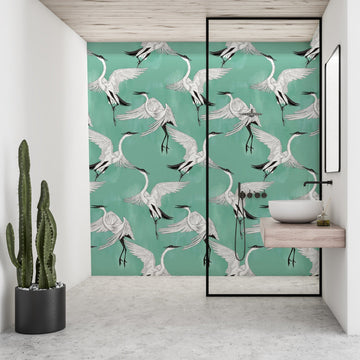 Herons Landing Vinyl Wallpaper