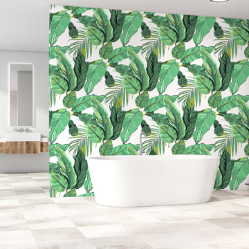 Leafy Greens Vinyl Wallpaper