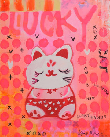 Lucky Cat by Jackie Green