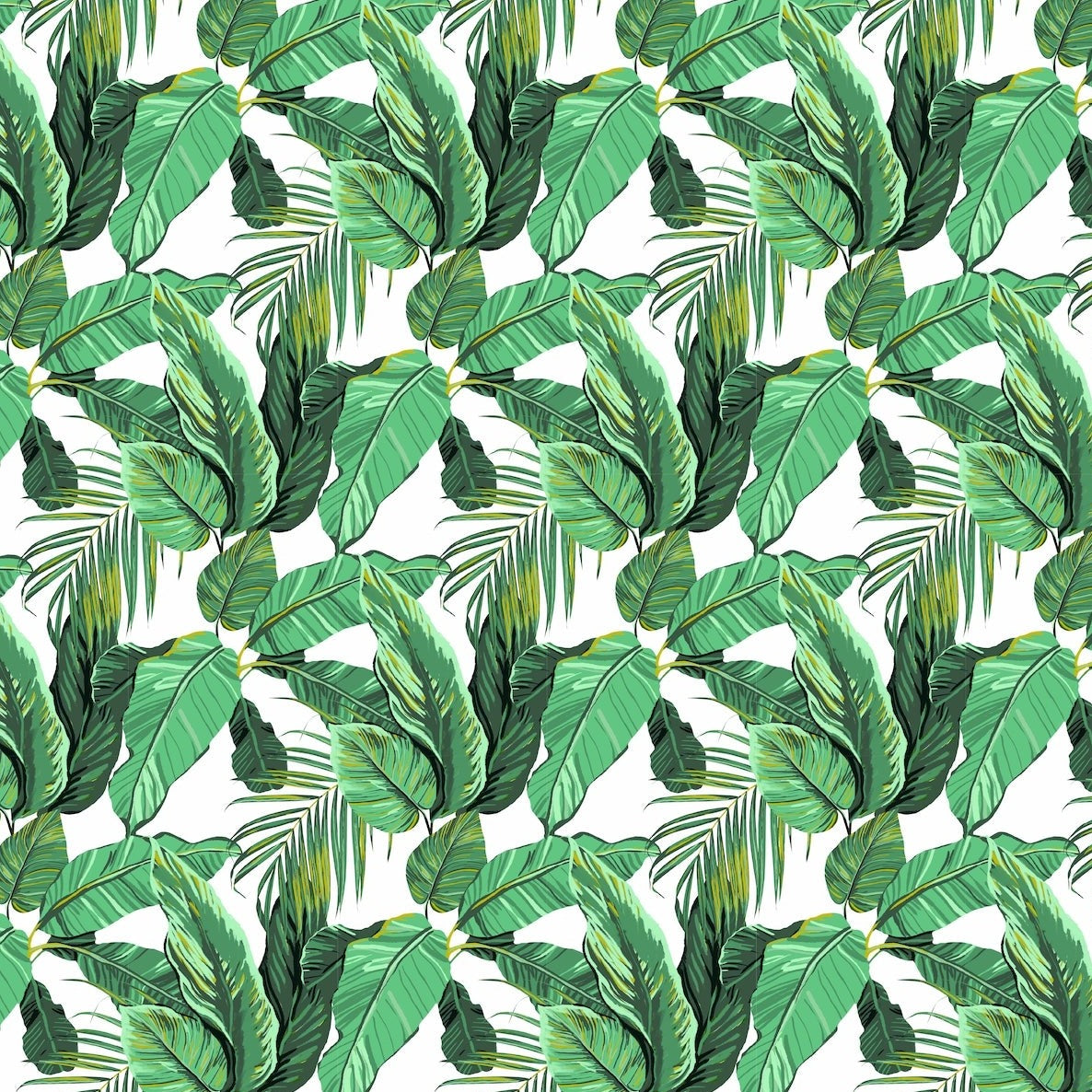 Leafy Greens Fabric by Miss Lolo