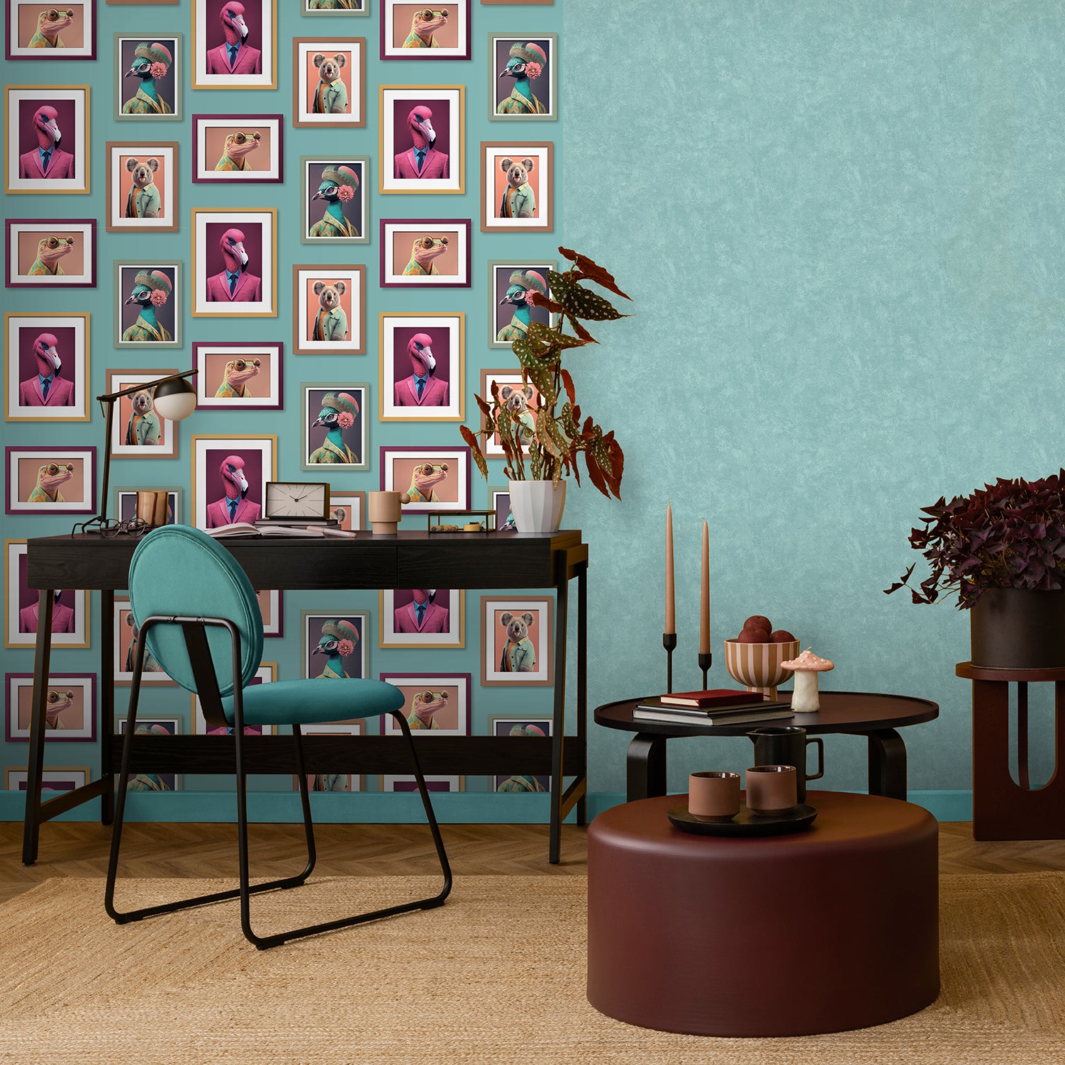Picture Frames Wallpaper by Aspiring Walls