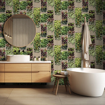 Vertical Garden Wallpaper by Aspiring Walls