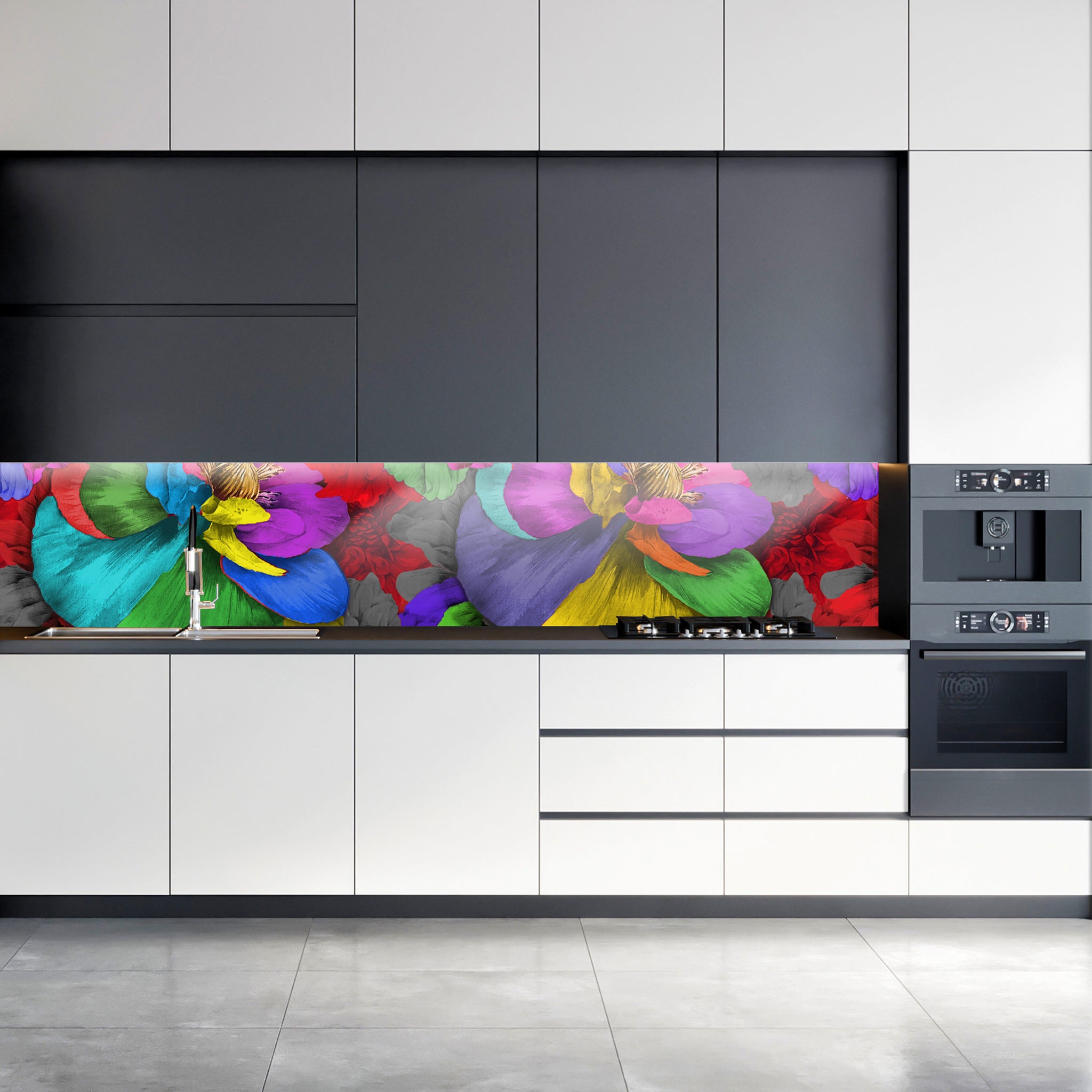 Rainbow Sparkles splashback