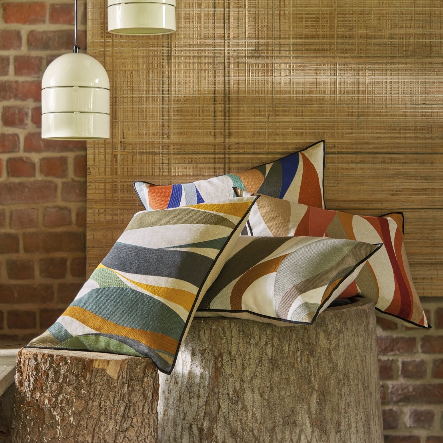 Ritournelle Cushion Cover by Casamance (4 colours)