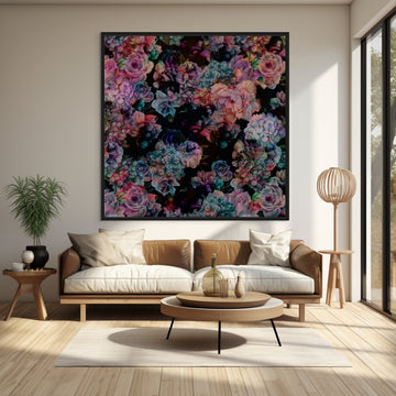 Acid Floral Artwork by Miss Lolo