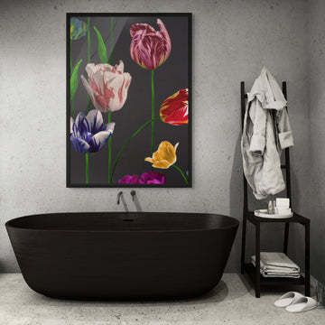 Blooming Tulips Artwork by Miss Lolo