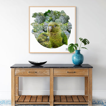 Kakapo-ko-loco Artwork by Miss Lolo (LIMITED EDITION)