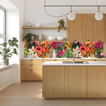 Floral World Splashback